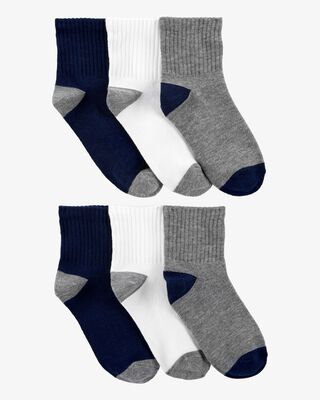Product image 1 of Kid 6-Pack Crew Socks