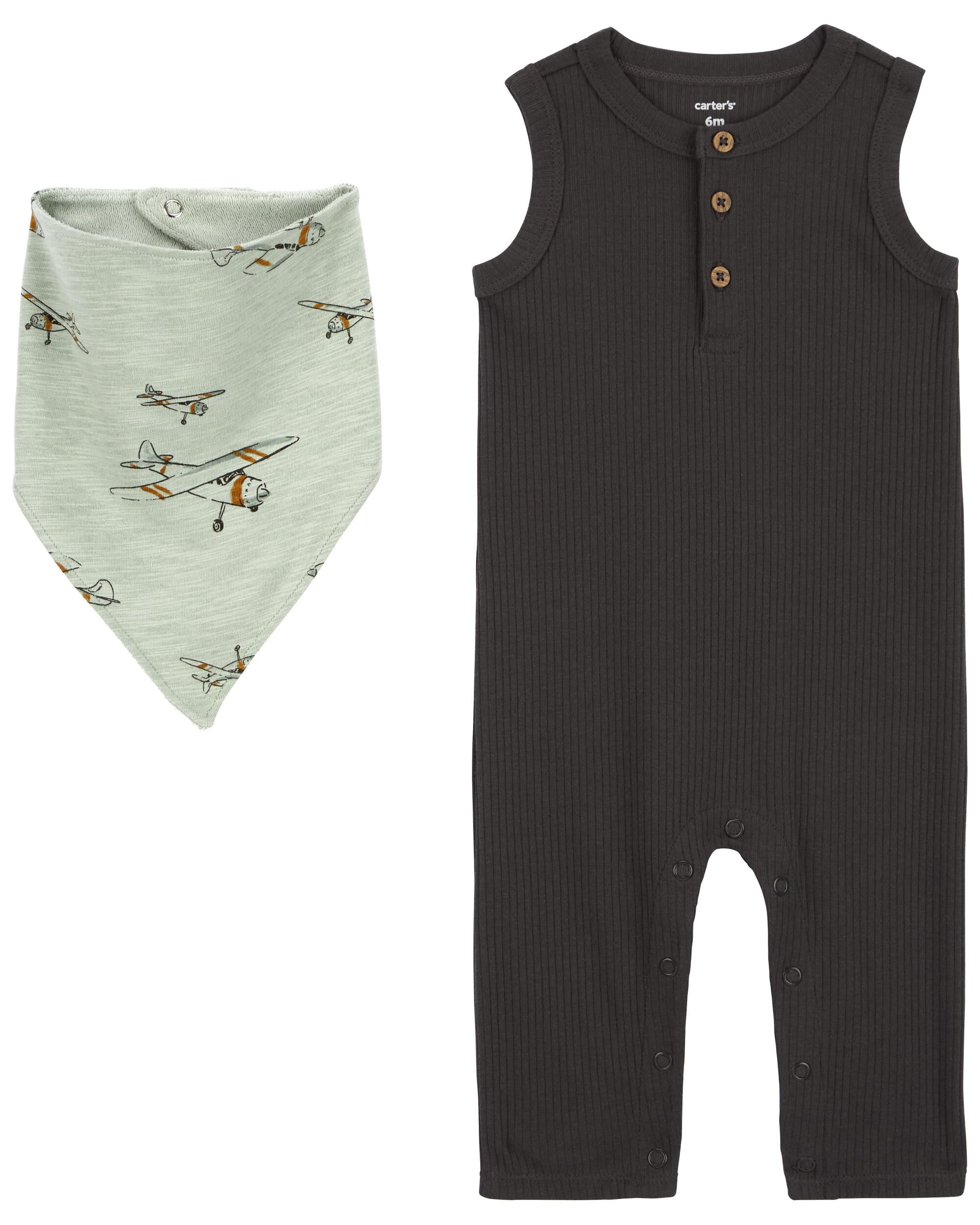 Baby B'Jolly Waffle Knit Jumpsuit - OshKosh | Carter's