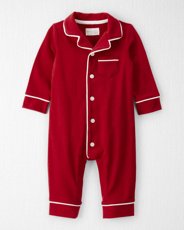 Product image 1 of Baby Organic Cotton Coat Style Pajamas
