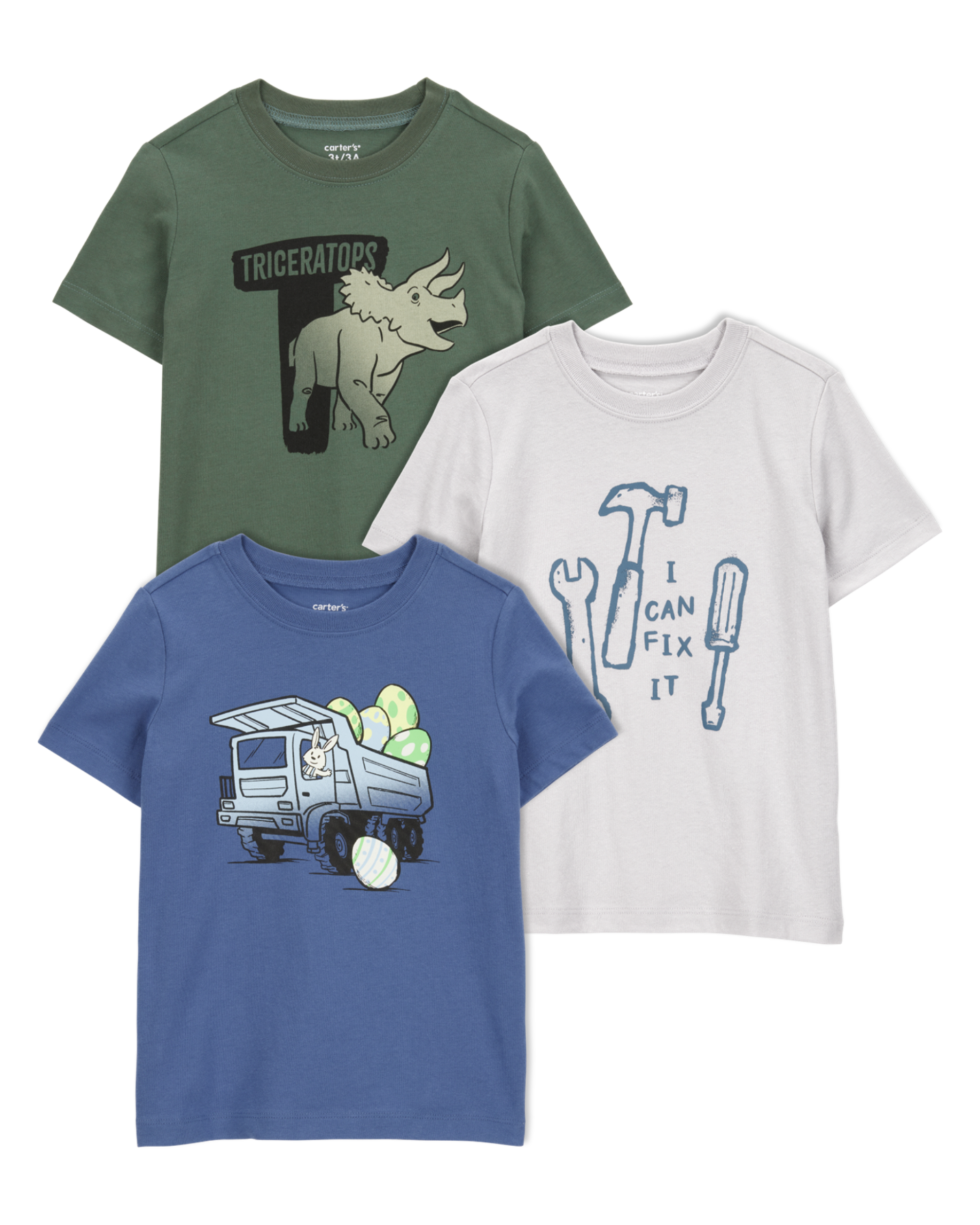 Toddler 3-Pack Graphic Tees