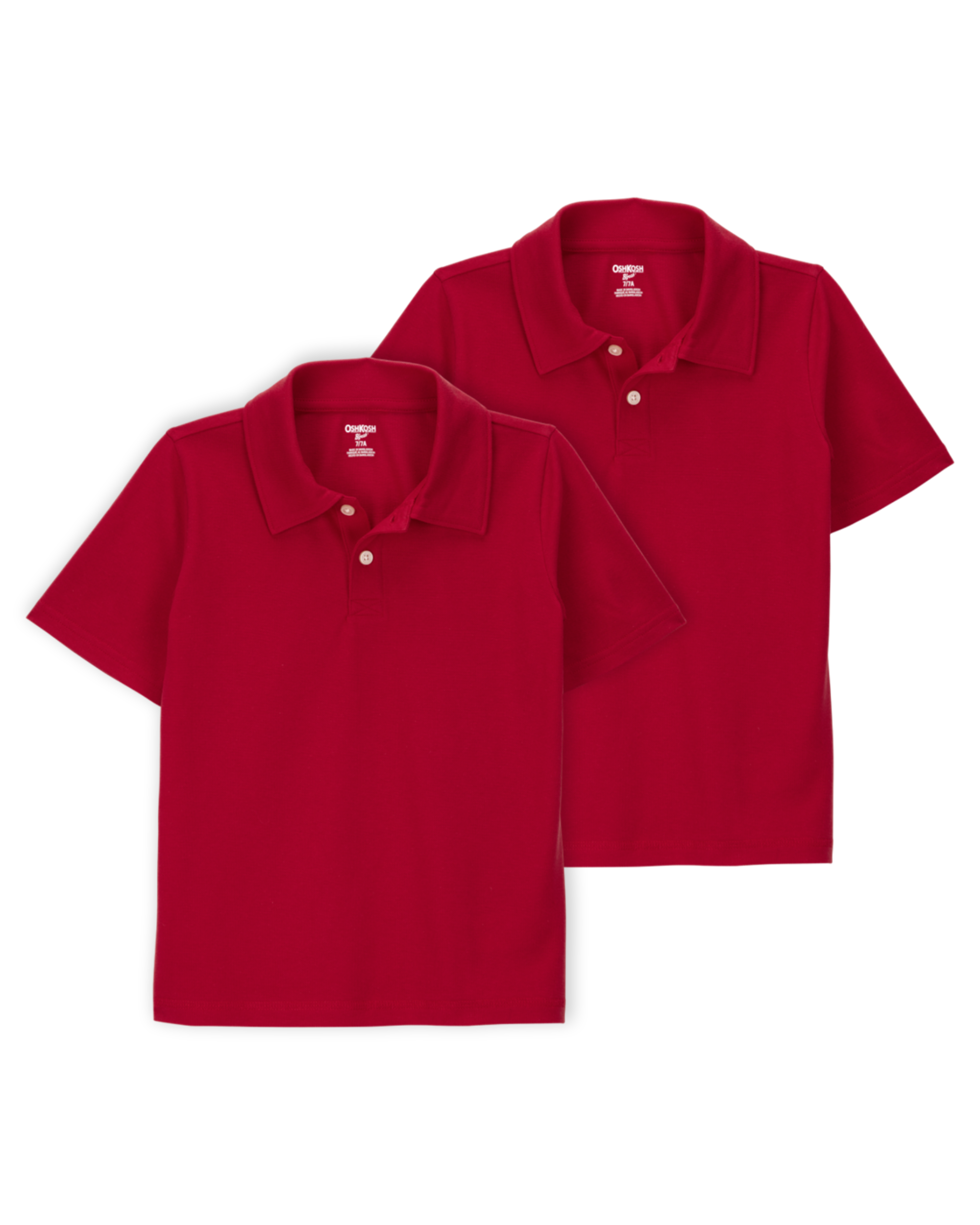 Kid -Pack Pique Uniform Polo Shirts