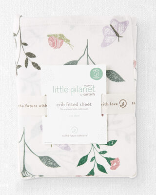 Product image 2 of Baby Organic Cotton Standard Crib Sheet