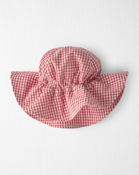 Baby Girl Sunhat Made with Organic Cotton