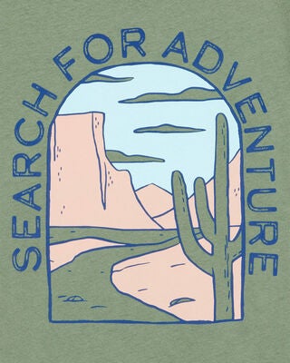 Product image 2 of Kid Search For Adventure Short-Sleeve Graphic Tee - Green