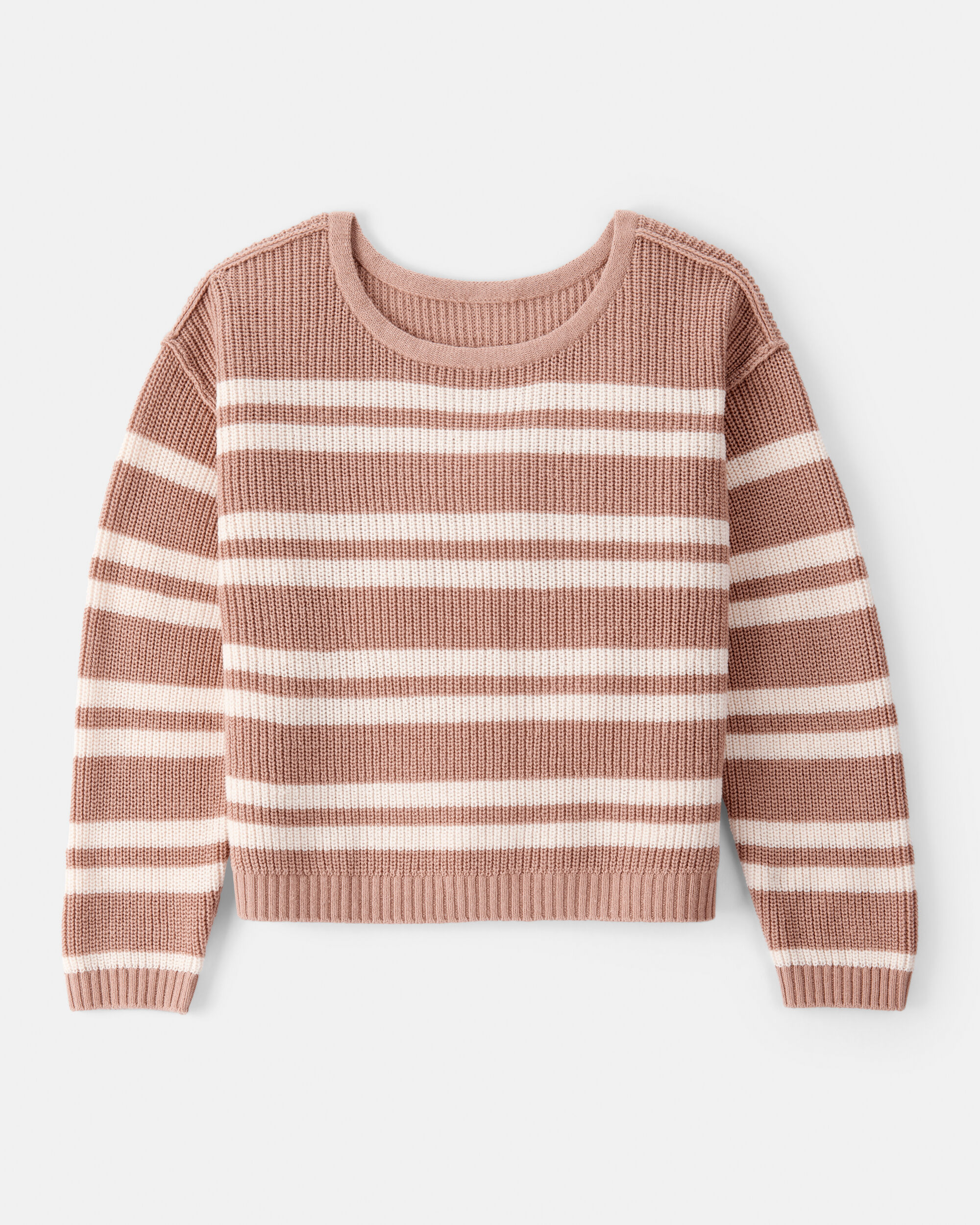 Girls Long-Sleeve Sweater - Brown - OshKosh | Carter's