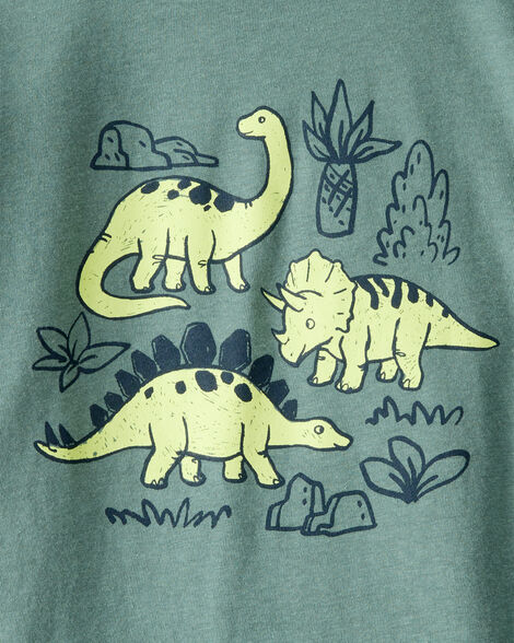 Toddler Boy Desert Graphic Tee - White