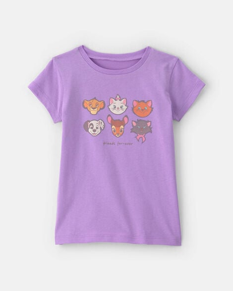 disney© animals graphic tee - purple