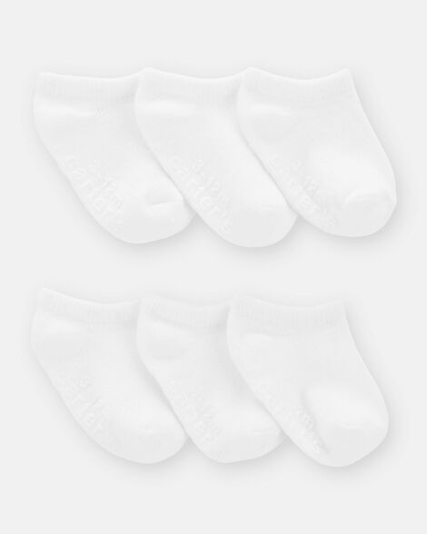 baby 6-pack no-show socks