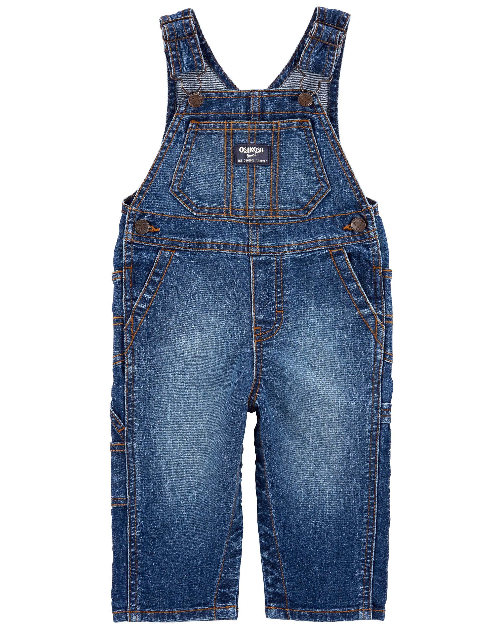 Baby Knit Like Denim Overalls OshKosh Carter s