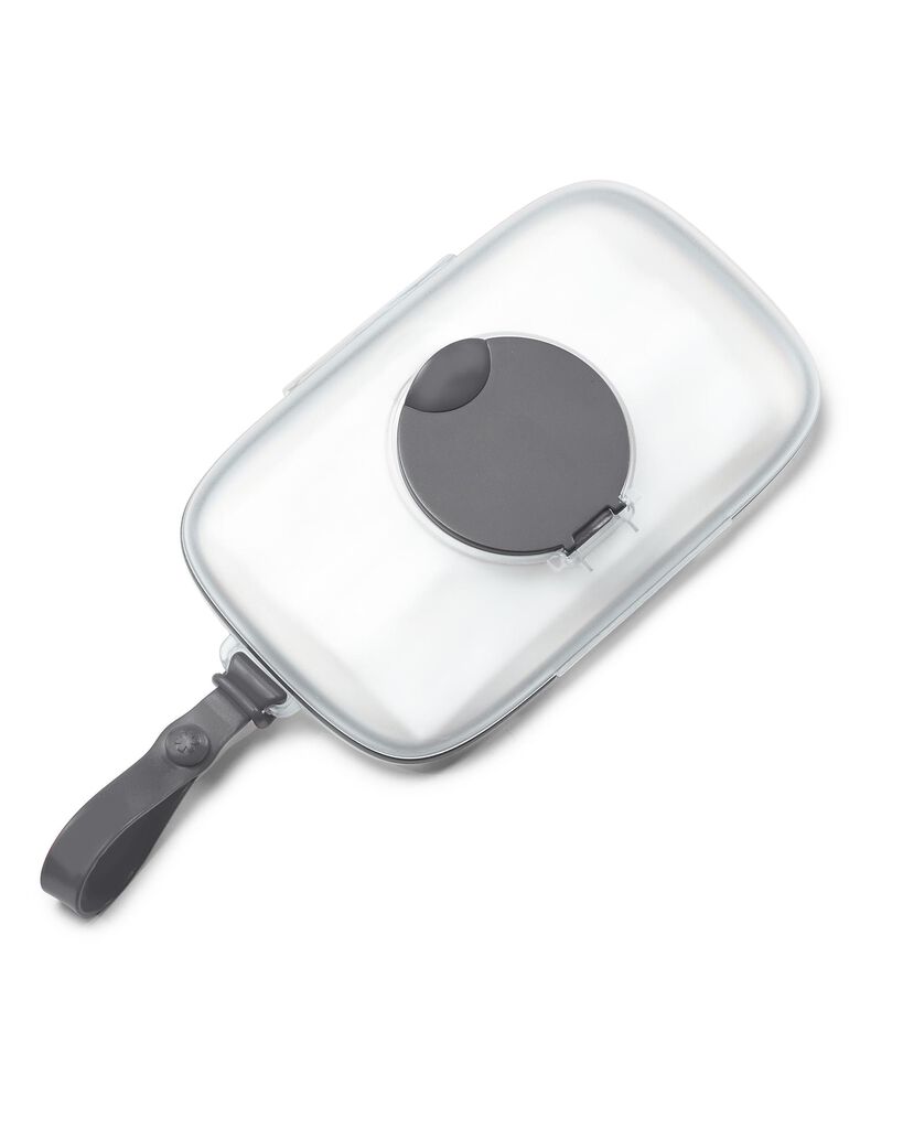 Skip Hop Grab & Go Snug Seal Wipes Case - Grey