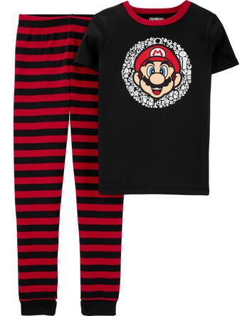 Kid Super Mario™ 100% Snug Fit Cotton Pajamas