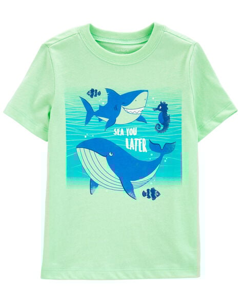 Product image 1 of Toddler Sea Animals Graphic Tee
