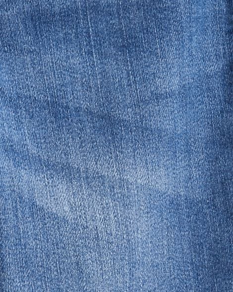 Toddler Dark Blue Wash Super Skinny-Leg Jeans