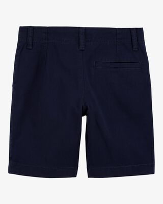 Product image 2 of Kid  Stretch Chino Uniform Shorts - Navy