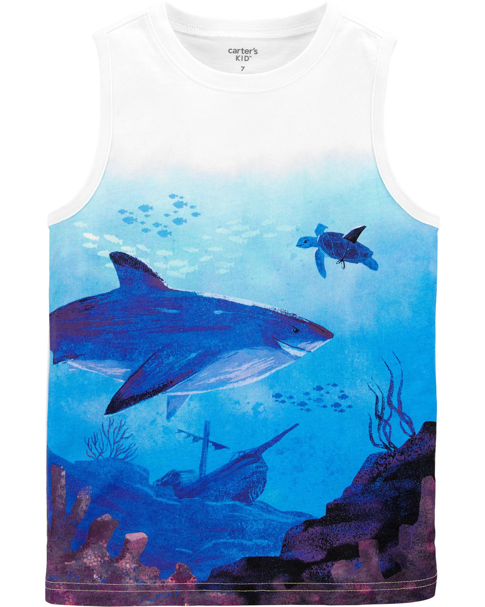 *CLEARANCE* Shark Jersey Tee