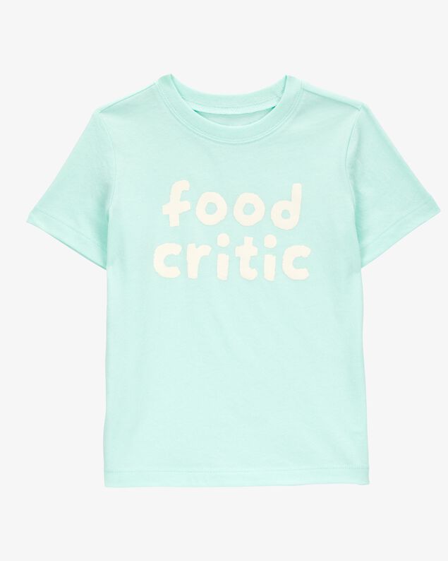 Product image 1 of Toddler Boy Food Critic Graphic Tee