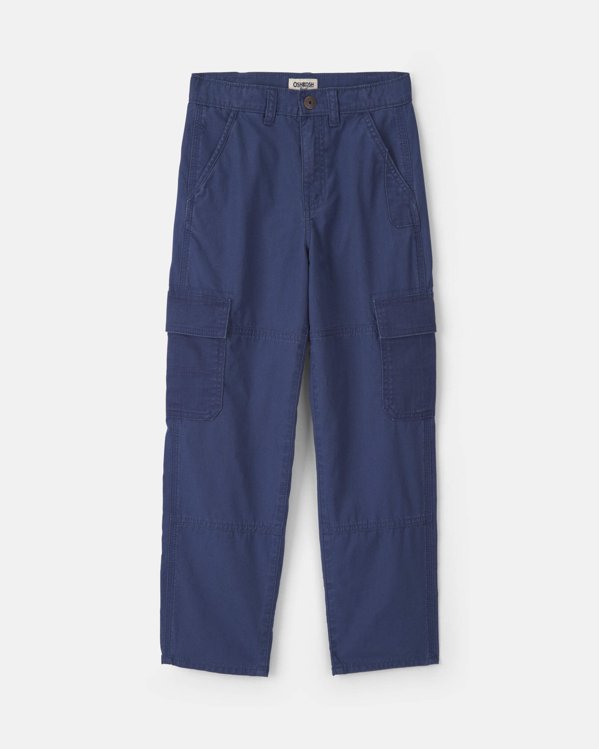 OshKosh Bgosh Boys Baggy Cargo Pants 10 Navy Blue 40$