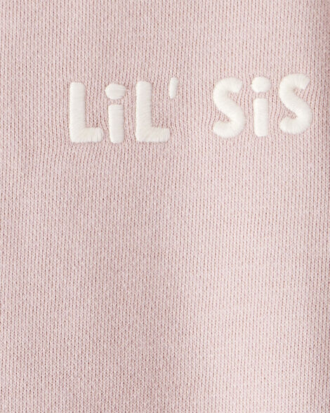 Baby Organic Cotton Lil' Sis Bubble 
