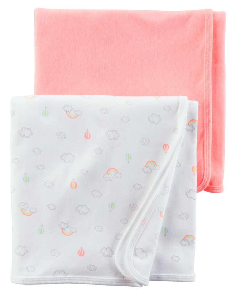 2 Pack Babysoft Swaddle Blankets Carterscom