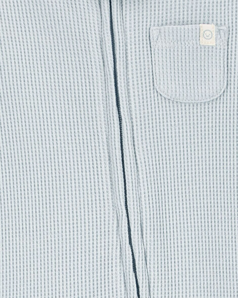  Product image 2 of Baby 2-Way Zip Waffle Knit Sleep & Play Pajamas