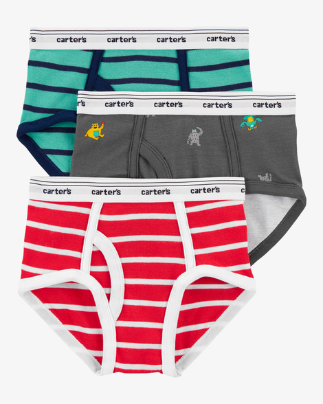 3-pack cotton briefs underwear