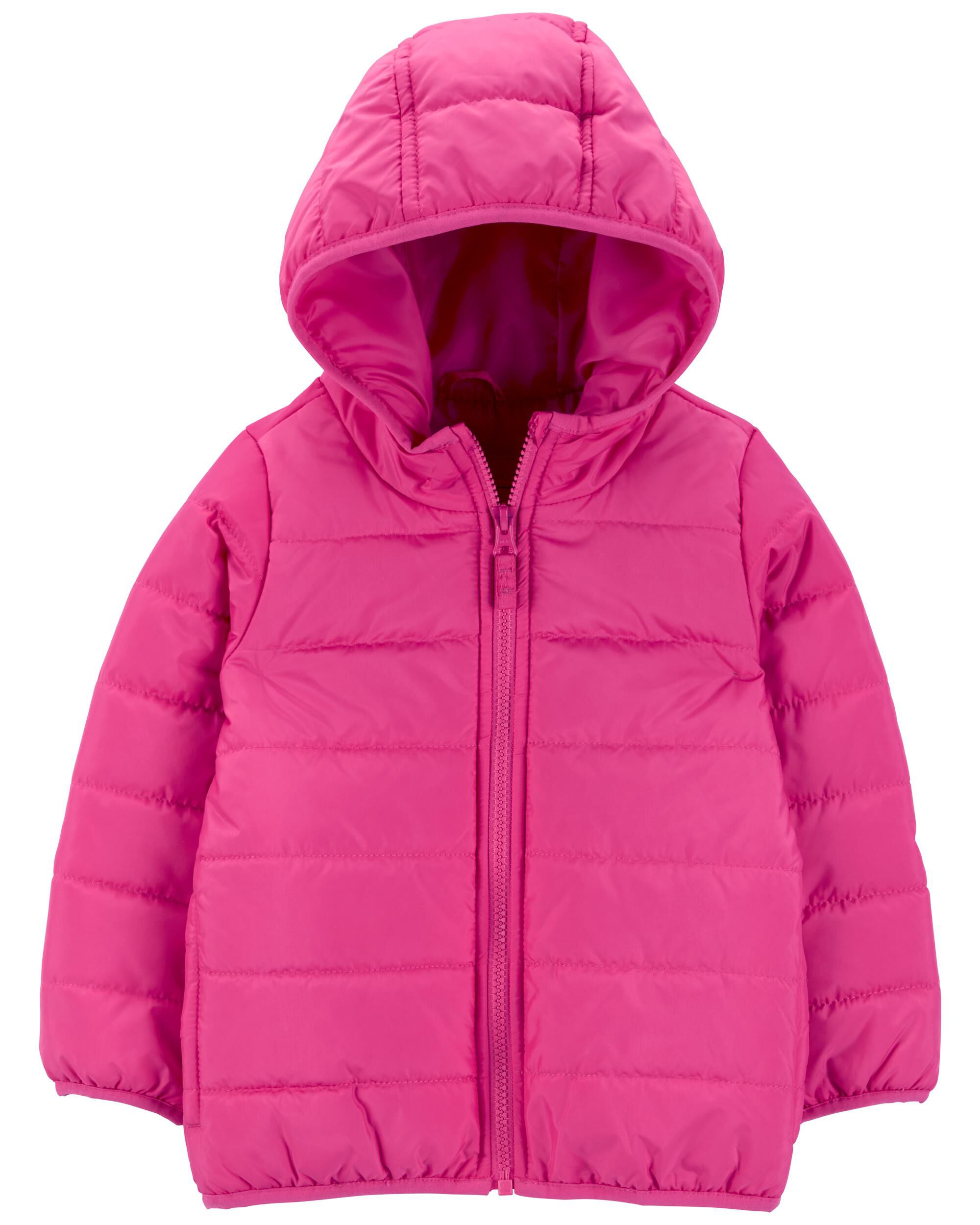 Toddler packable puffer jacket sale