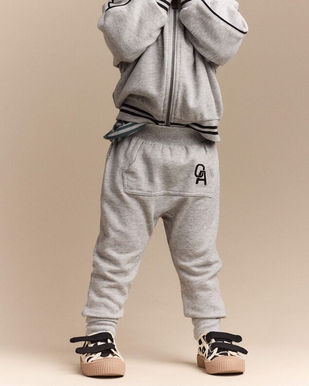 Product image 2 of Toddler Boy Jogger Pant - Heather Grey