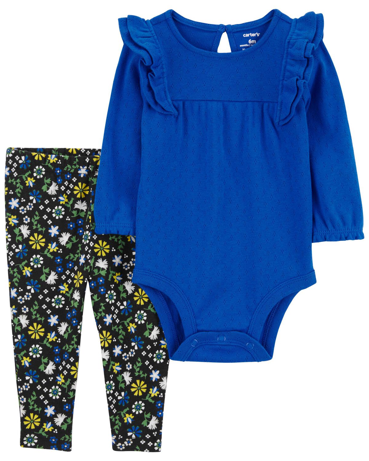 Baby 2Piece Flutter Bodysuit Pant Set Carter's Carter's