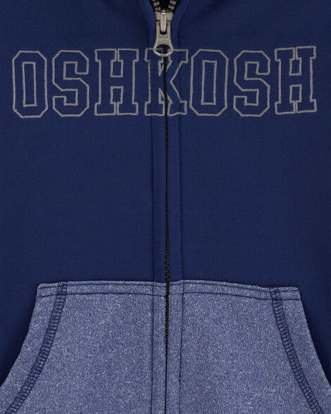 Product image 2 of Toddler OshKosh Logo Zip Jacket