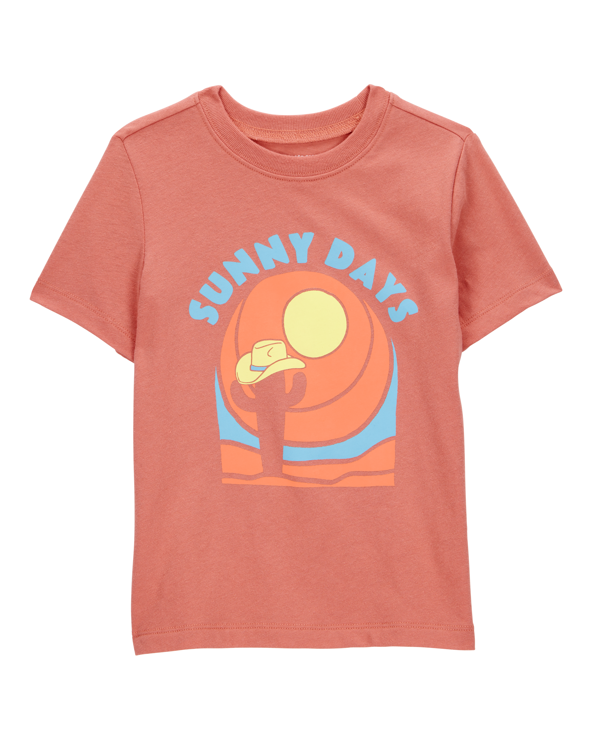 Toddler Sunny Days Short-Sleeve Graphic Tee - Orange