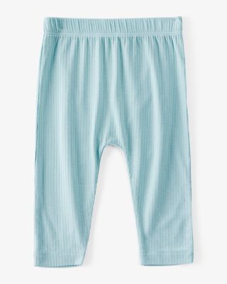 Product image 2 of Baby 2-Pack PurelySoft Pull-On Pants - Blue/Ivory