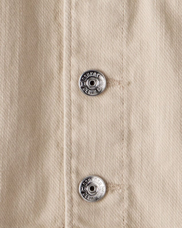 Product image 2 of Baby Boy Hooded Denim Jacket - Khaki