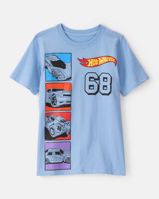 Product image 1 of Kid Hot Wheels™ Short-Sleeve Graphic Tee - Blue
