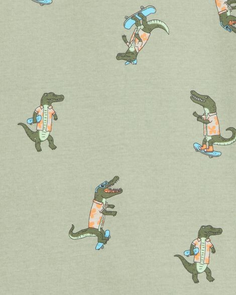  Product image 2 of Kid 4-Piece Alligator Cotton Pajamas