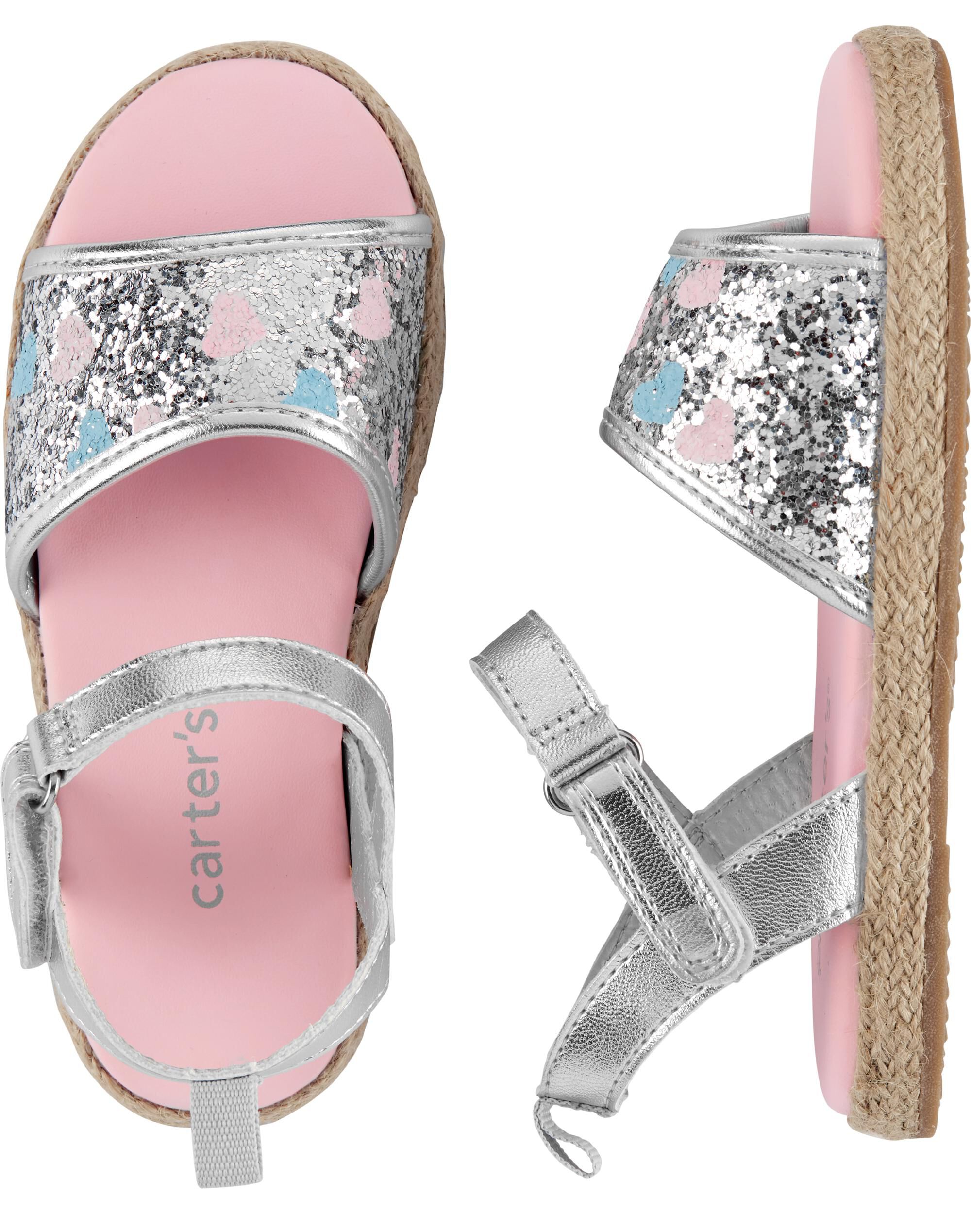 carters baby girl sandals