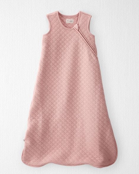 Baby Girl Double Knit Zip Wearable Blanket