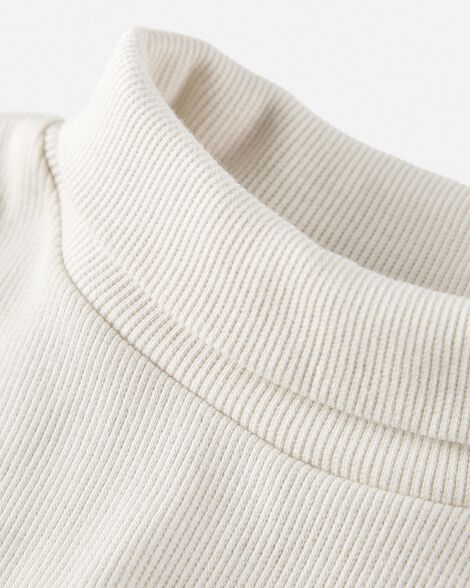  Product image 2 of Toddler 2-Pack Organic Cotton Rib Mock Neck Tops
