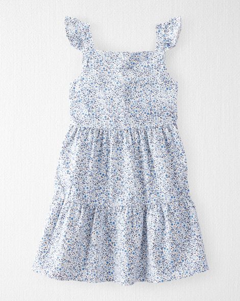  Product image 1 of Toddler Organic Cotton Dress in Meadow Bloom Print