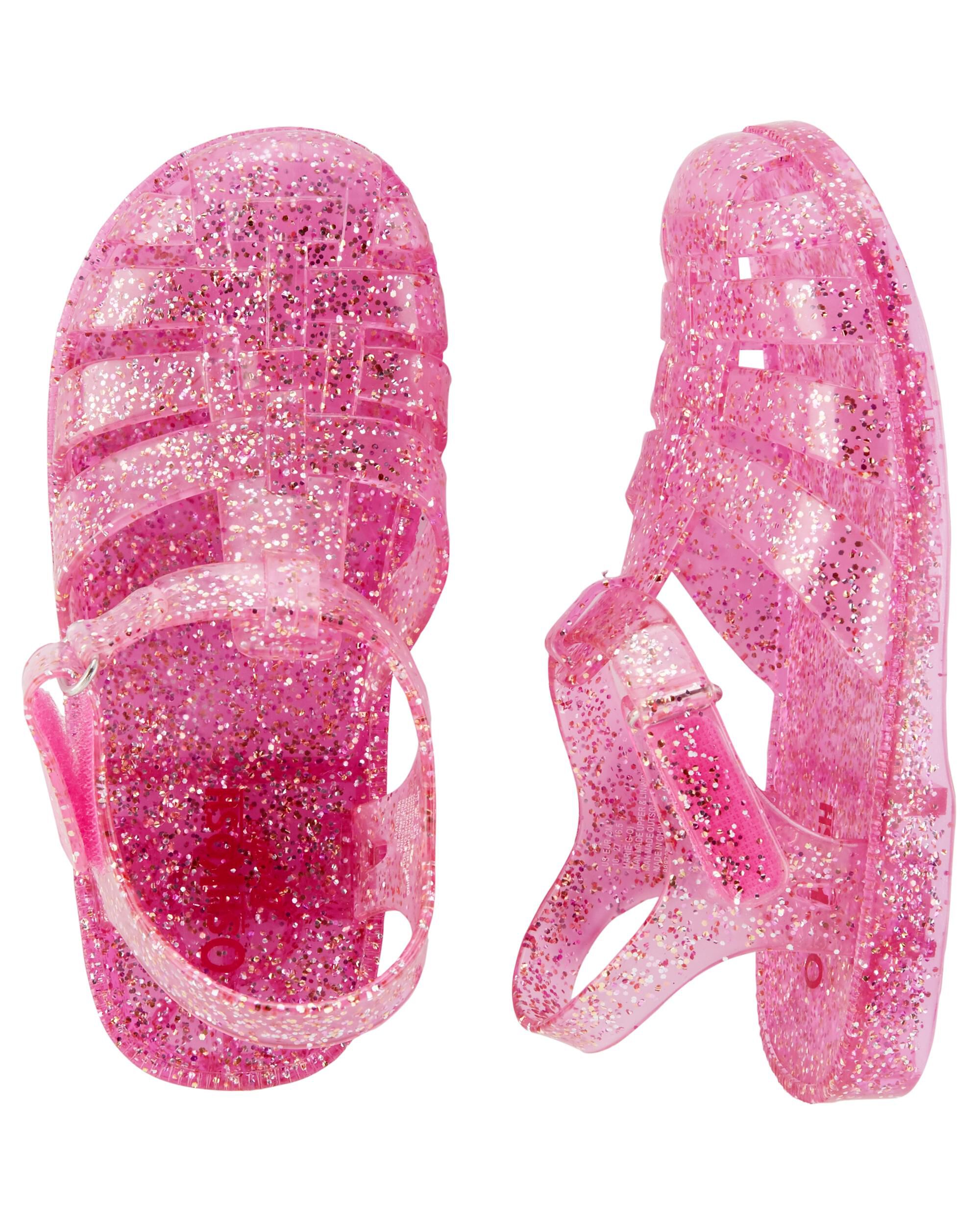 OshKosh Pink Jelly Sandals | carters.com