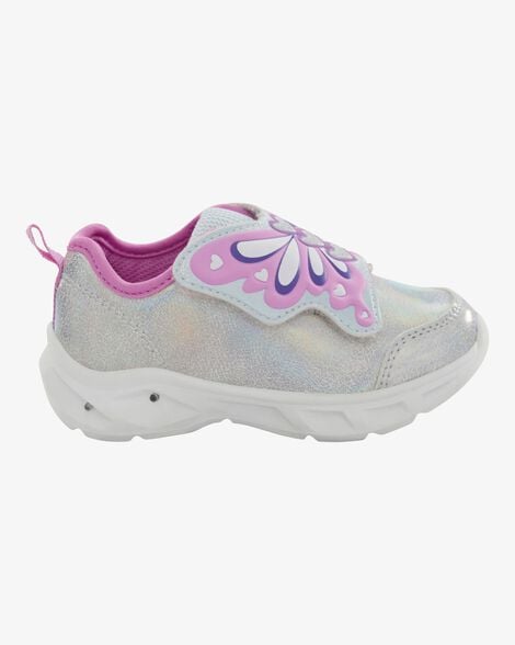 Product image 3 of Toddler Butterfly Light-Up Sneakers