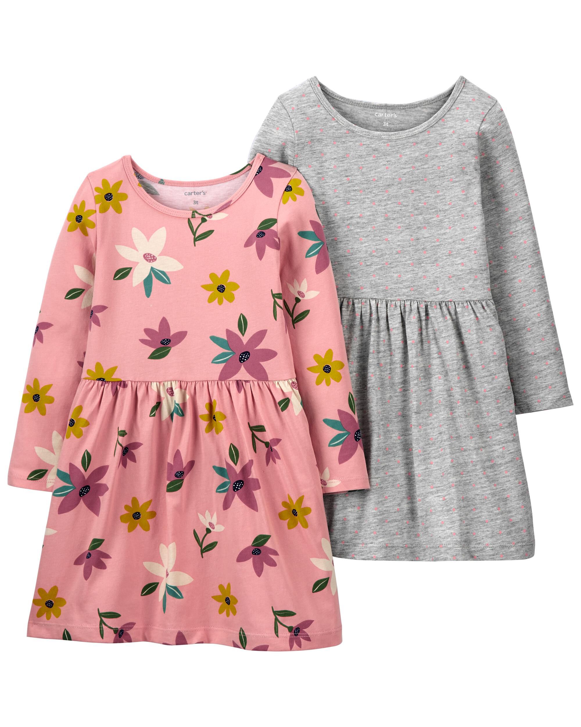*CLEARANCE* 2-Pack Jersey Dresses