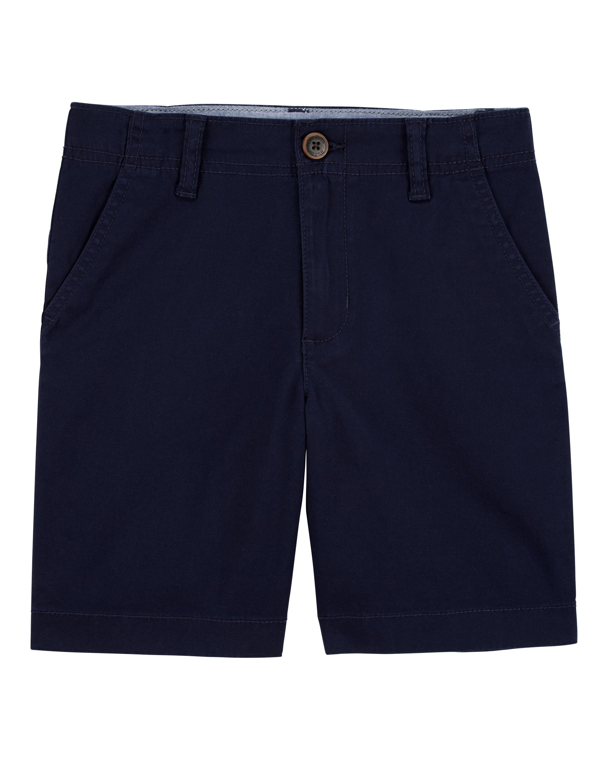 Kid  Stretch Chino Uniform Shorts - Navy