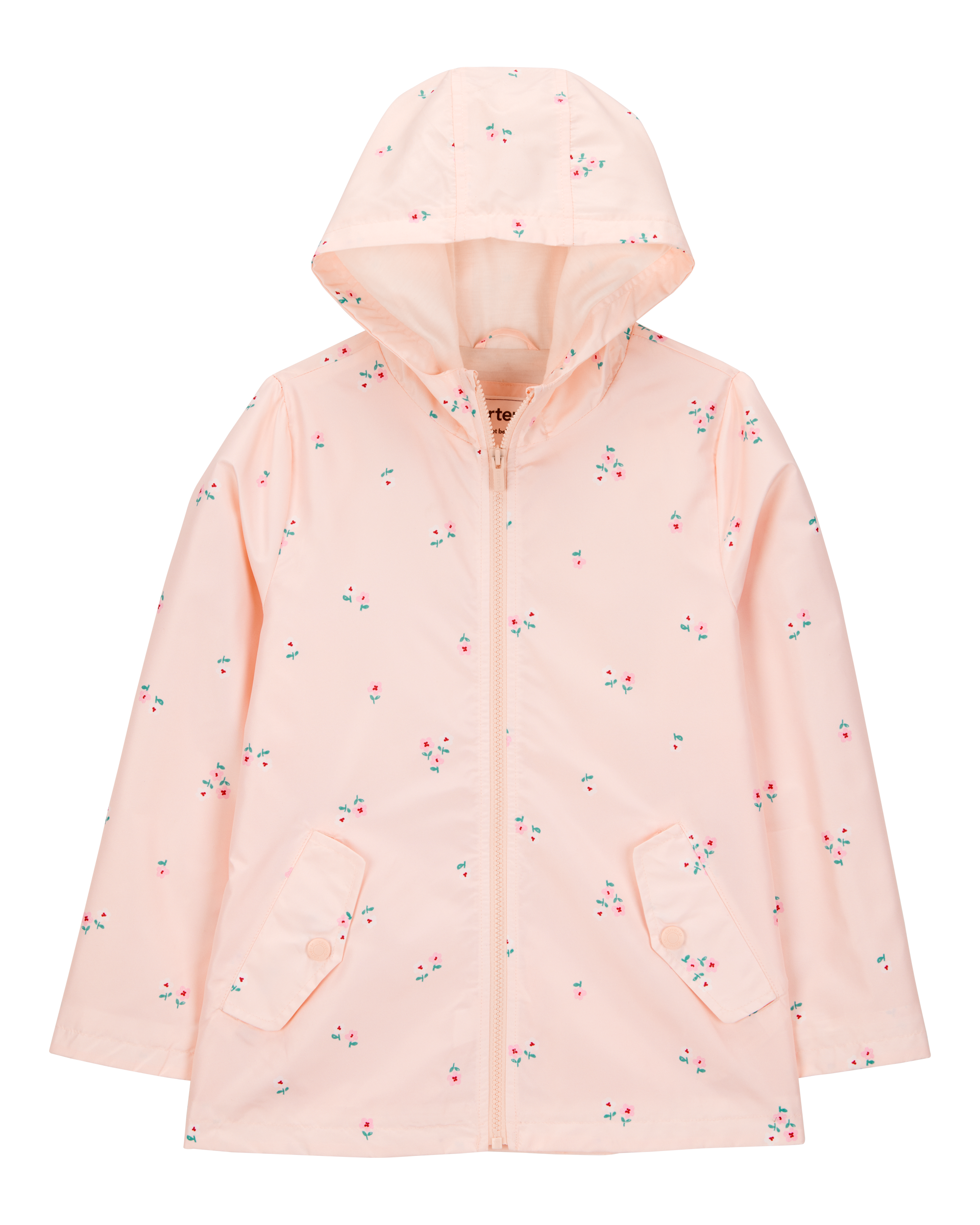 Floral Rain Jacket - Pink