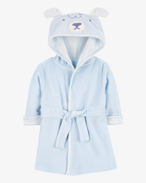 baby bear hooded terry robe