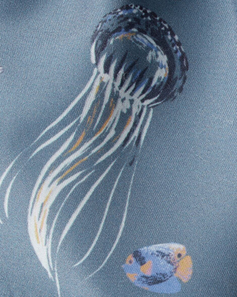 Product image 4 of Baby Boy Recycled Ocean-Print Swim Trunks