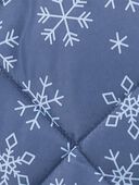 Blue - Toddler 2-Piece Snowflake Print Snowsuit, Selected
