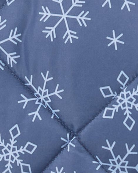  Product image 4 of Toddler 2-Piece Snowflake Print Snowsuit
