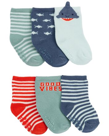 Baby 6-Pack Sock Booties