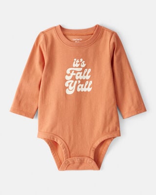 Baby Organic Cotton Pumpkin Pie Bubble