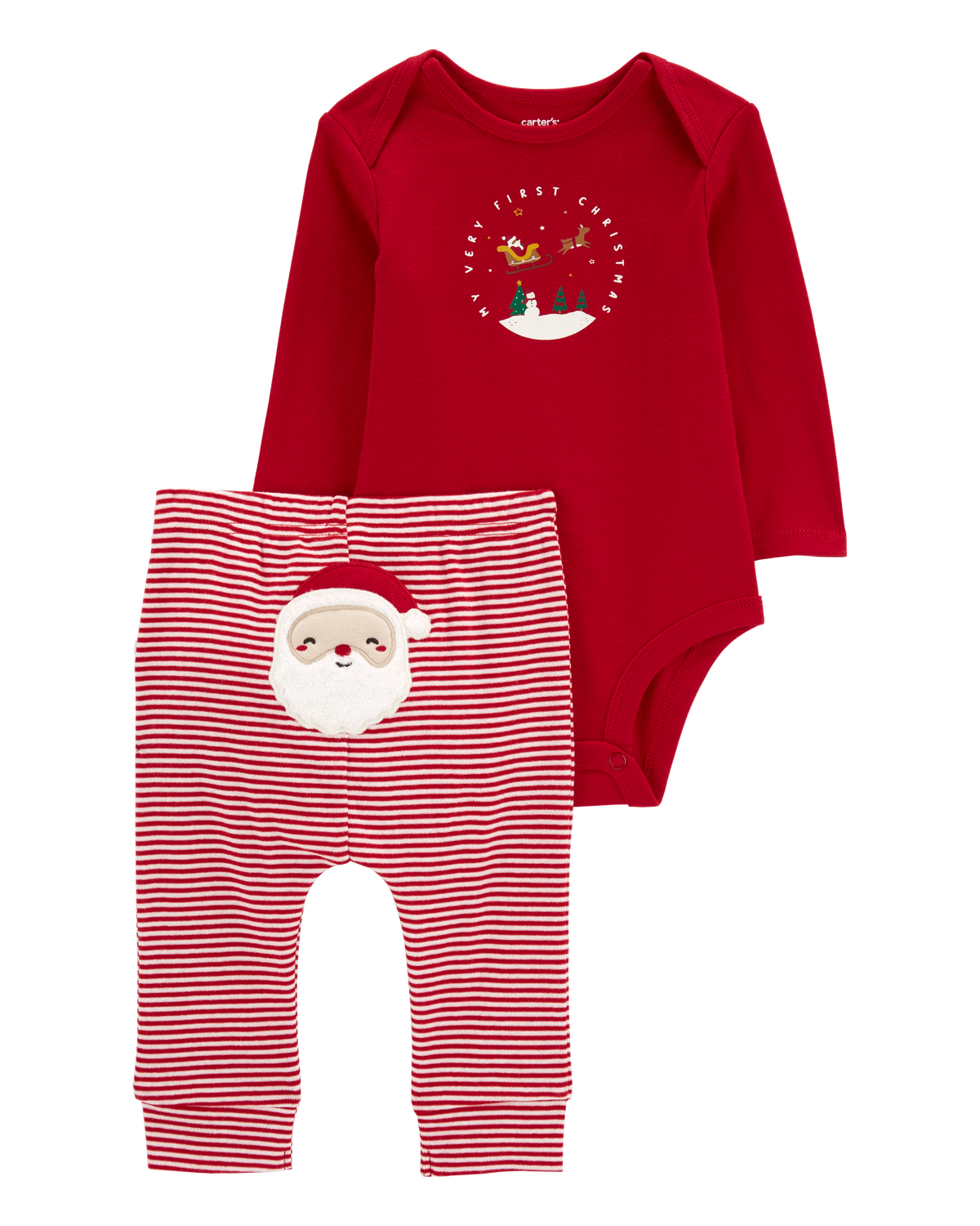 Baby 2 Piece My First Christmas Outfit Set Carter s Carter s